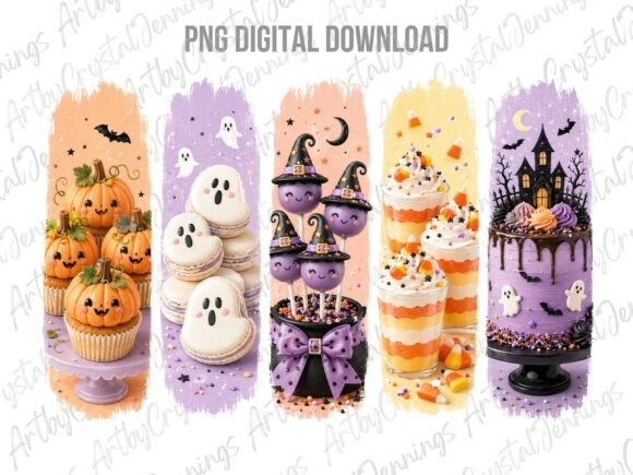 Download Halloween Sweet Treats Brushstroke PNG - Halloween Collection