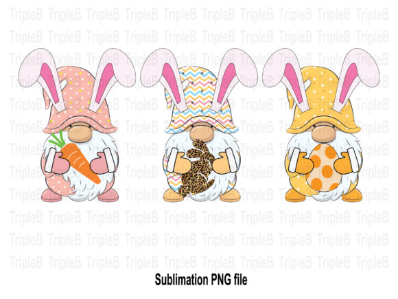 Download Gnome Bunny Easter Carrot Rabbit Egg Sub - Premium Resources