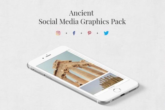 Download Ancient Social Media Graphics Pack - Social media graphics Collection