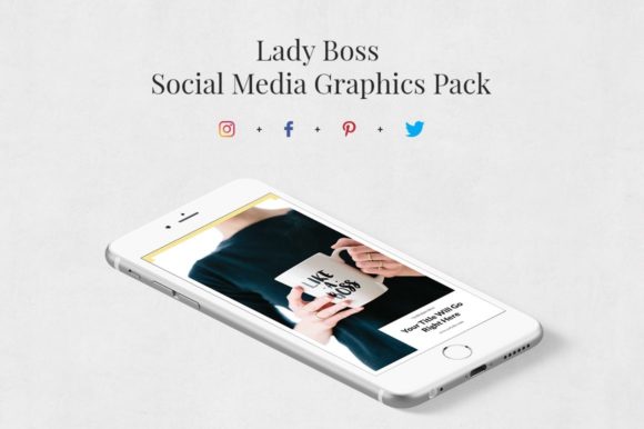 Download Lady Boss Social Media Graphics Pack - Social media graphics Collection