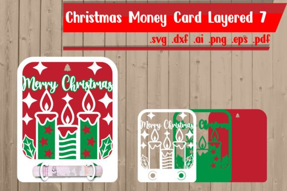 Download Christmas Money Card Layered 7 - Card Collection