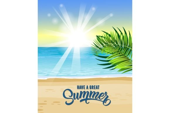 Download Have Great Summer Greeting Card Design W - Card Collection