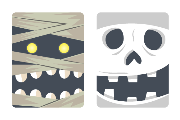 Download Halloween Greeting Card Design 02 - Card Collection