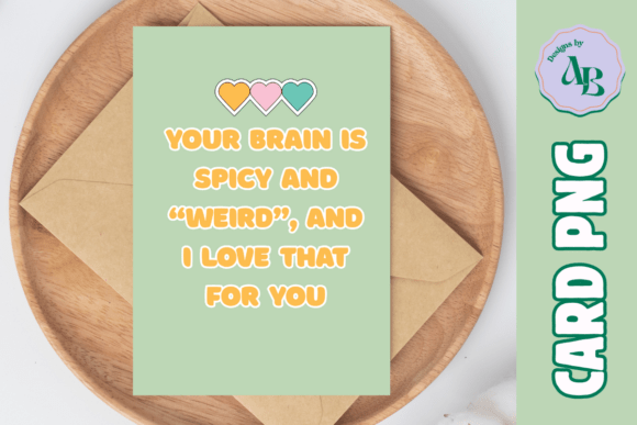Download Neurodivergent Greeting Card Design PNG - Card Collection
