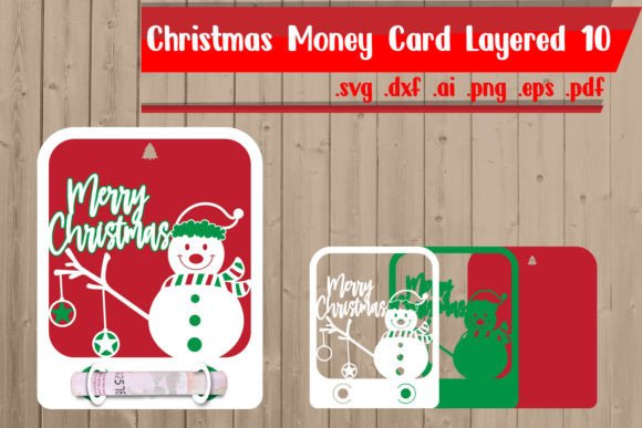 Download Christmas Money Card Layered 10 - Card Collection