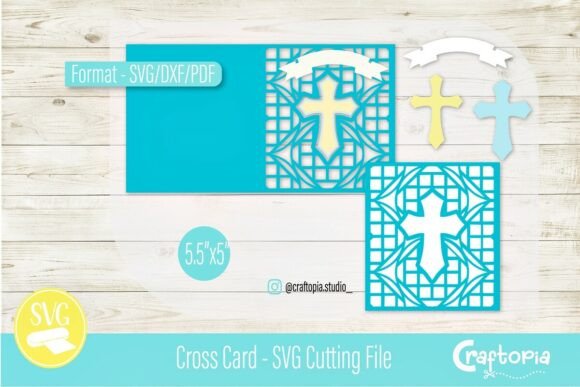 Download Cross Card – SVG Cutting File - Card Collection