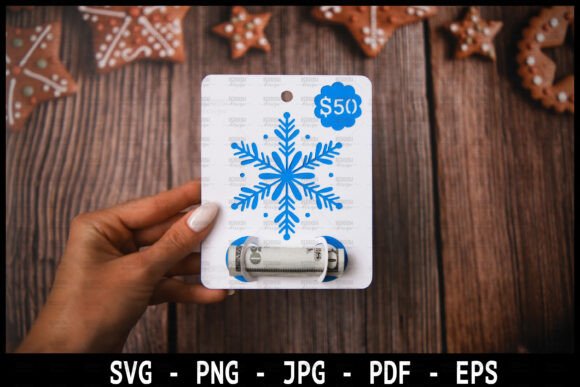 Download Christmas Money Card Holder SVG - Card Collection
