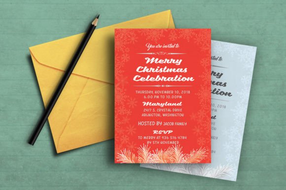 Download Minimal Christmas Celebration Card - Card Collection