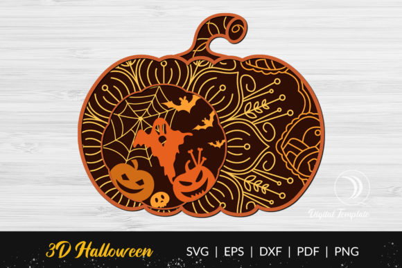 Download Halloween Pumpkin Multilayer Cut Files - Halloween Collection